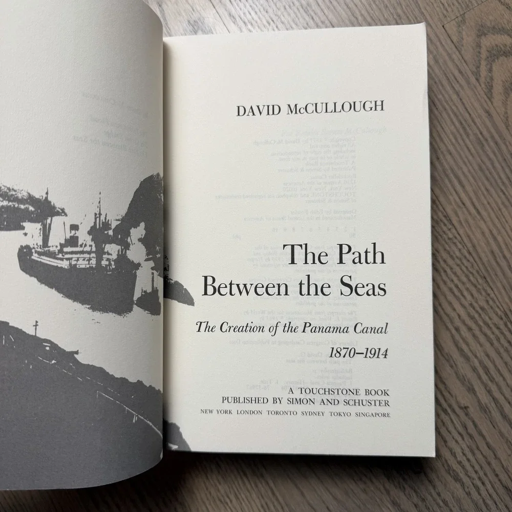 The Path Between the Seas‎ by David McCullough LG Paperback 1970